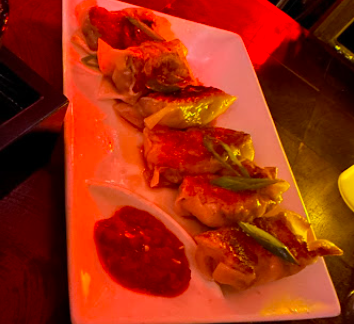Sake Bar Satsko signature dishes Tuna Tataki
Gyoza
Spicy Tuna Roll